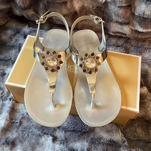 Michael Kors jelly sandals